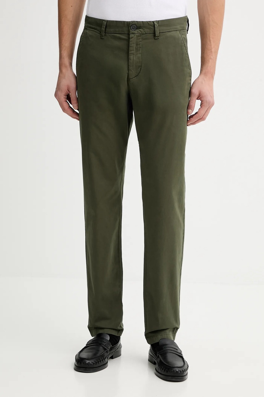 Marc O'Polo pantaloni verde pentru bărbați 620038410124