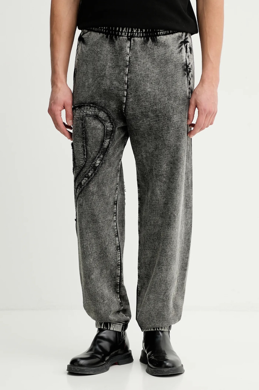 Diesel pantaloni de trening din bumbac P-MARKY-DEN