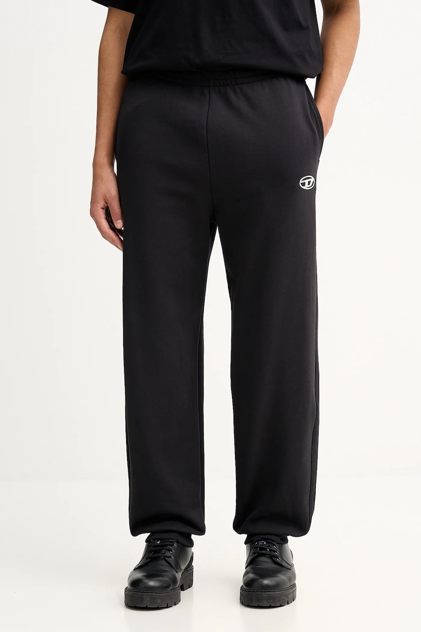 Diesel pantaloni de trening din bumbac P-MARKY-IOD