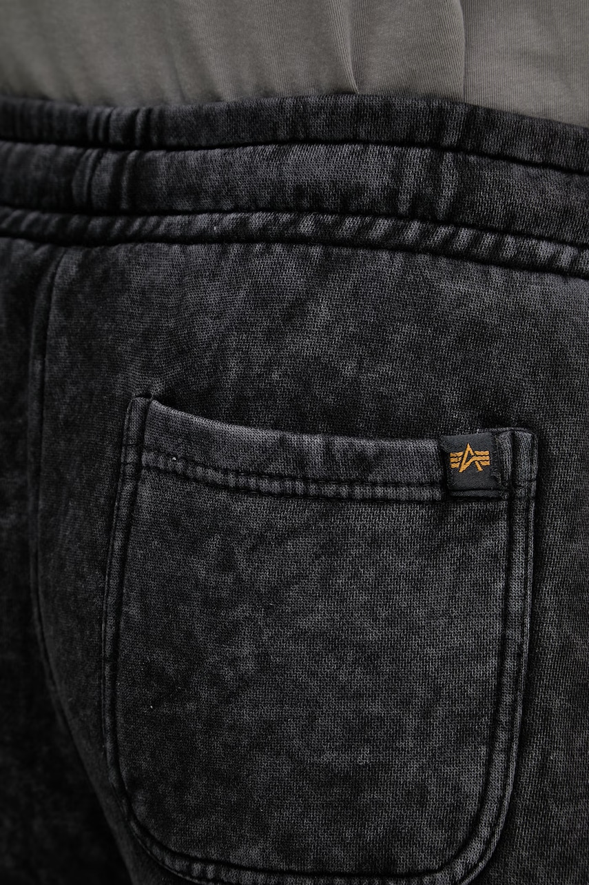 Alpha Industries teplákové nohavice pánske s bavlnou Vintage Basic Jogger SL