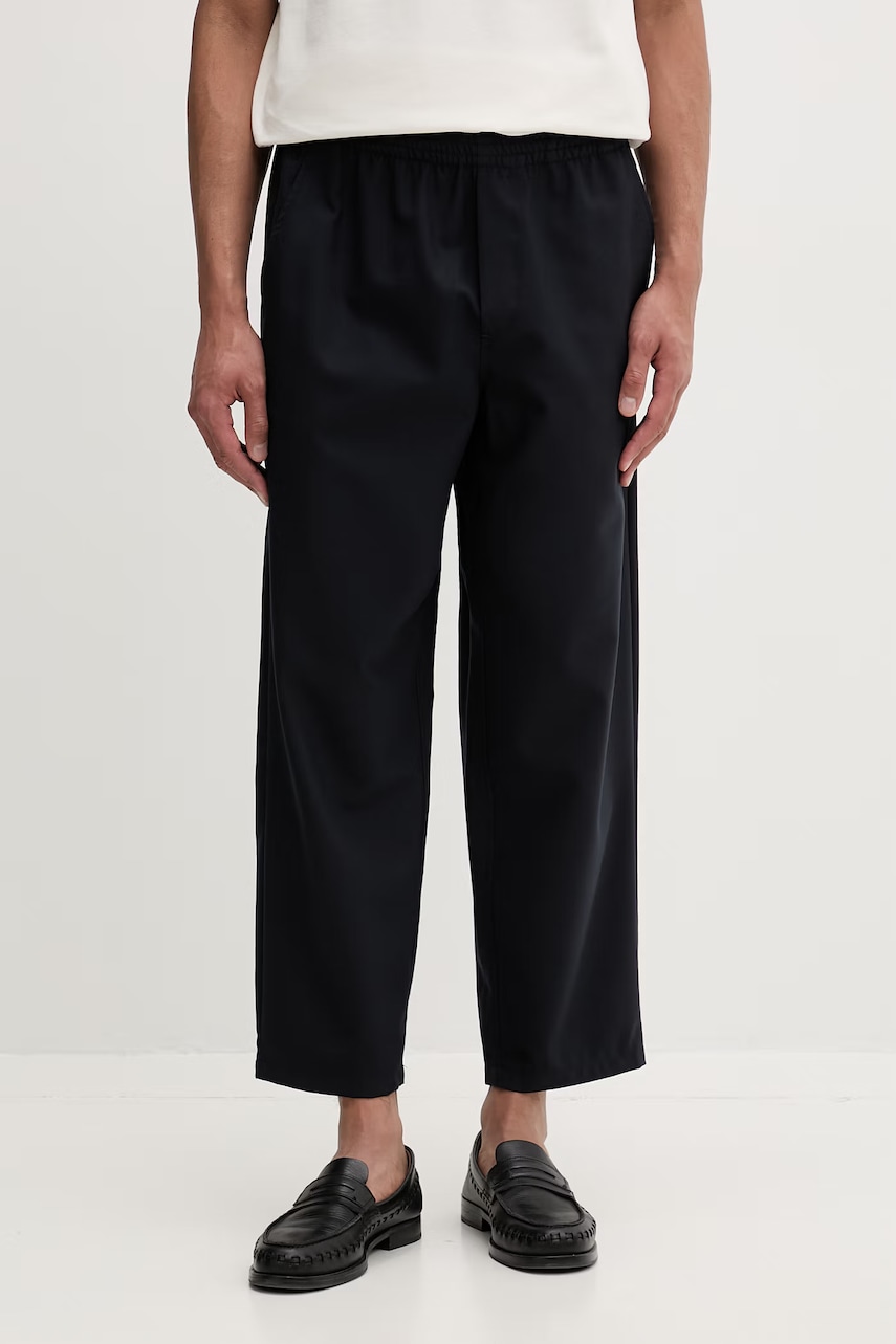 American Vintage pantaloni bărbați cu amestec de in