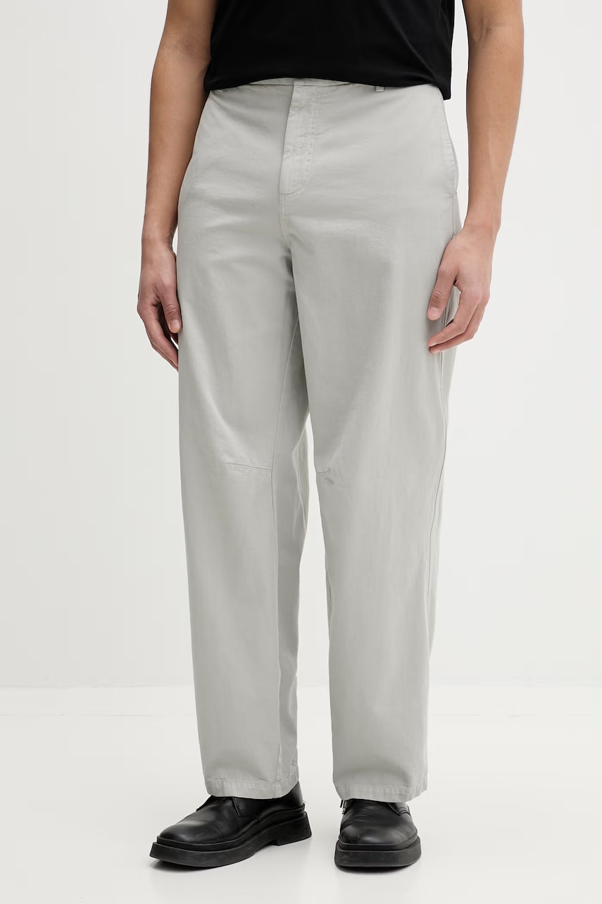 American Vintage pantaloni pentru bărbați, din bumbac