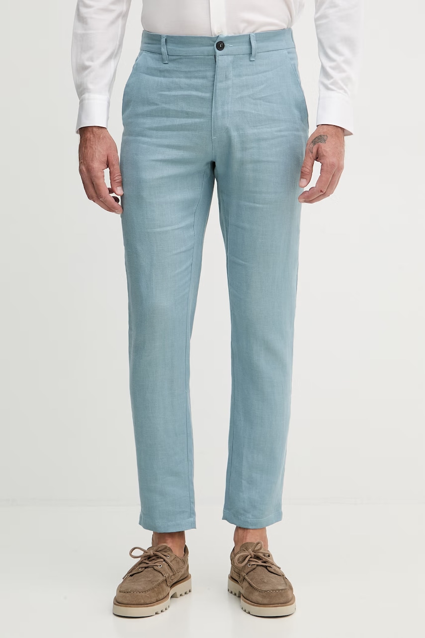 Trussardi pantaloni pentru bărbați, din in