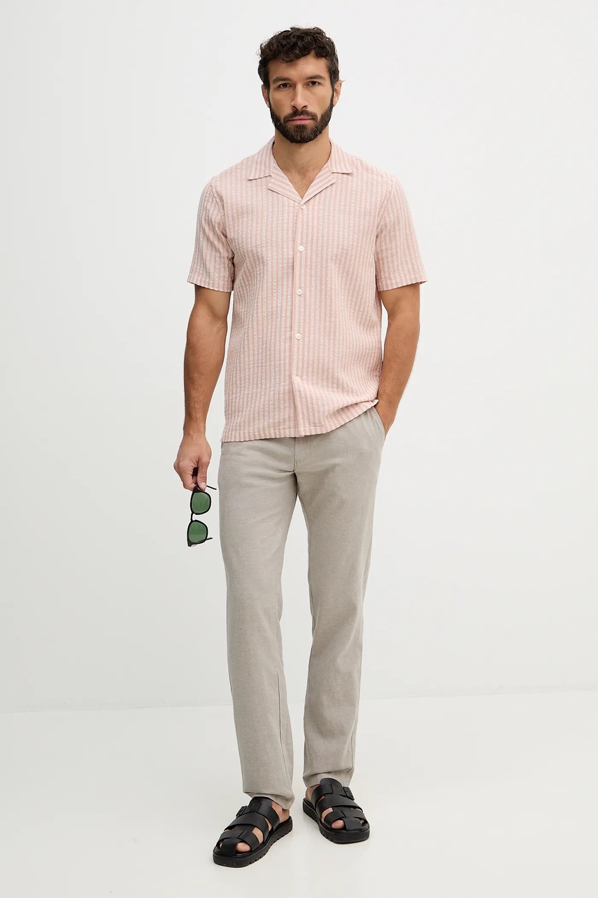 Kalhoty s příměsí lnu Lindbergh