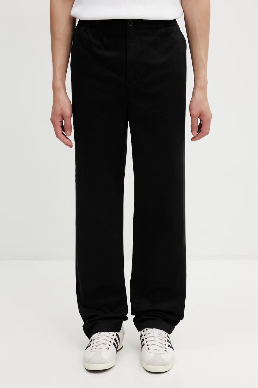 Lacoste pantaloni pentru bărbați, din bumbac cu elastan