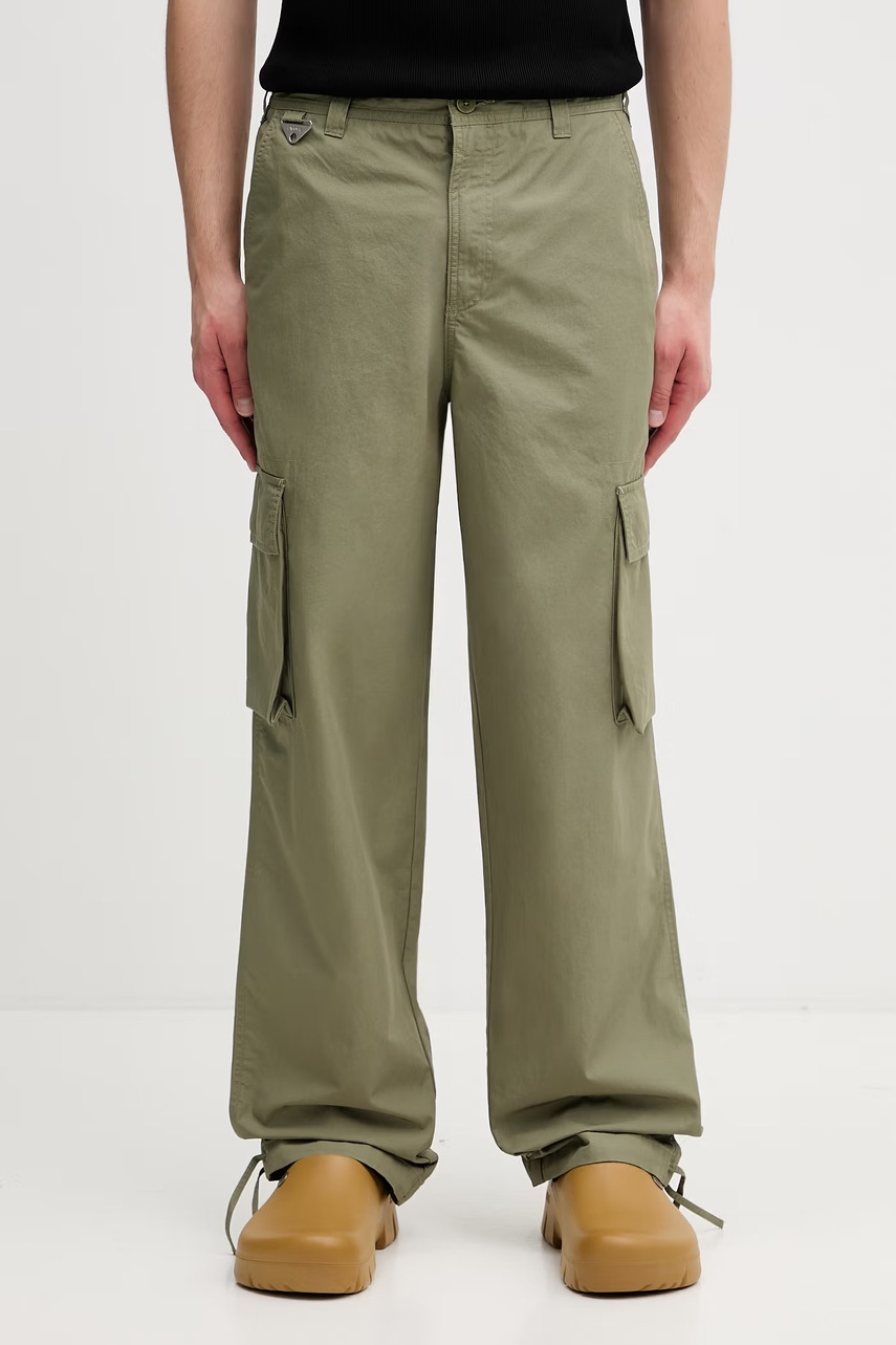 Lacoste spodnie cargo bawełniane męskie