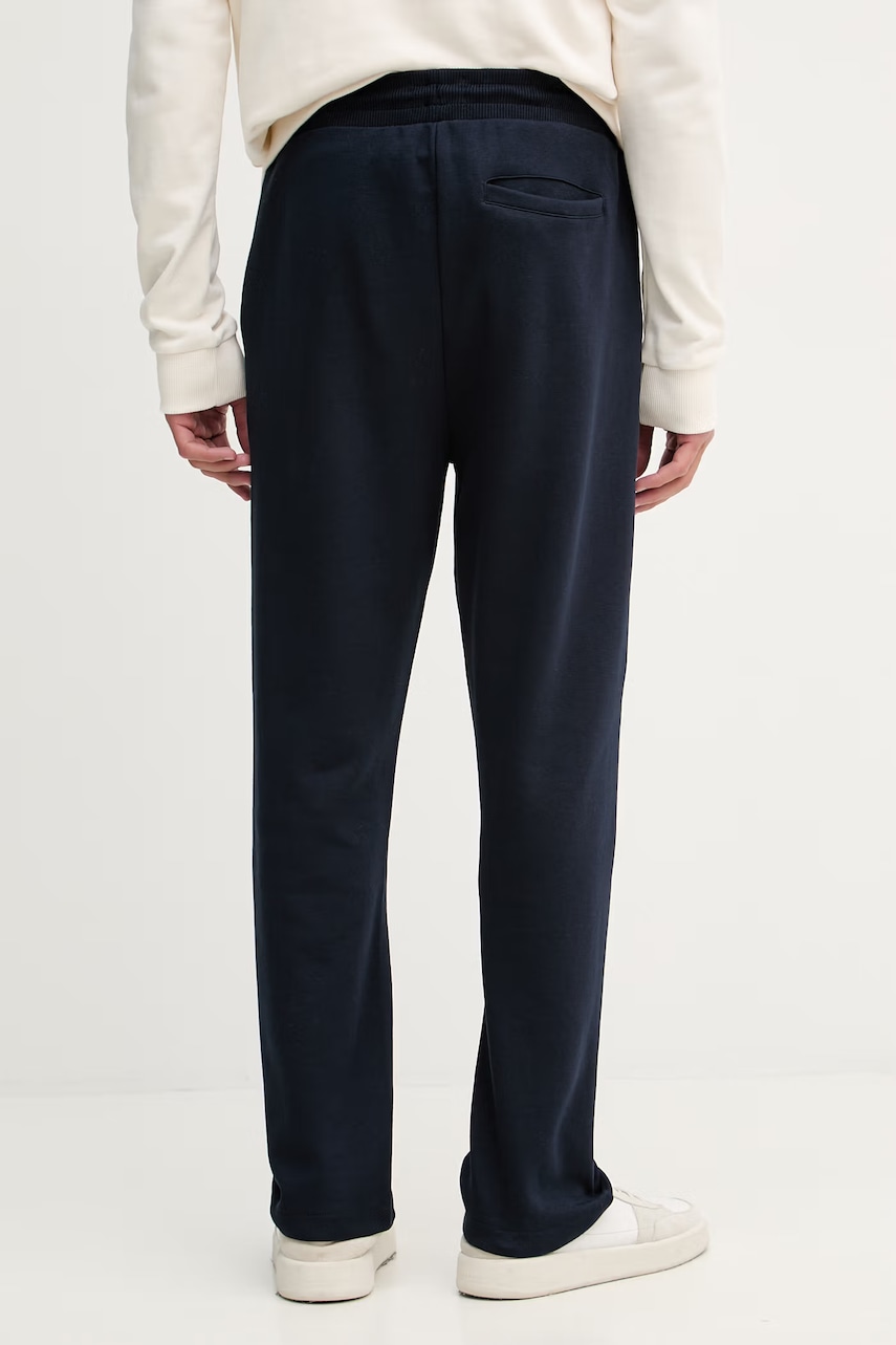 U.S. Polo Assn. teplákové nohavice pánske s bavlnou INTERLOCK PINTUCK JOGGER