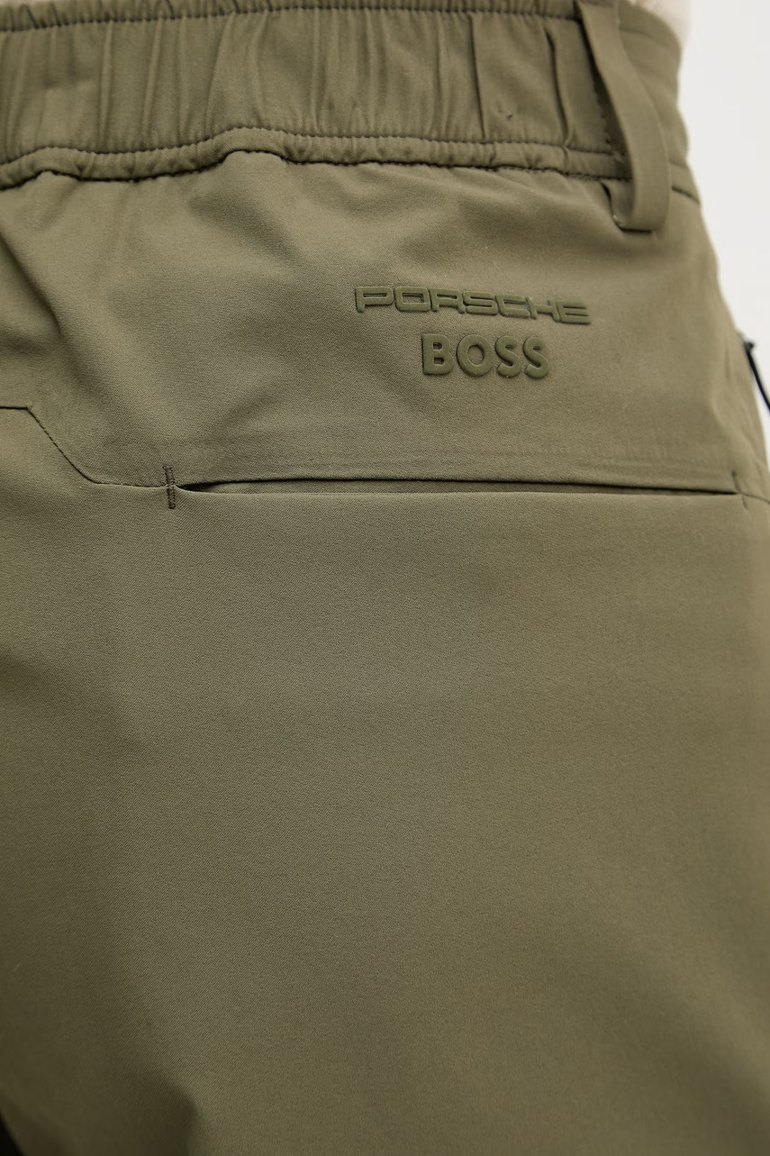 BOSS Green kalhoty pánské BOSS X PORSCHE