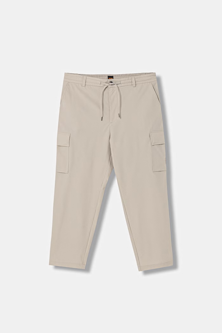 BOSS Orange pantaloni cargo pentru bărbați