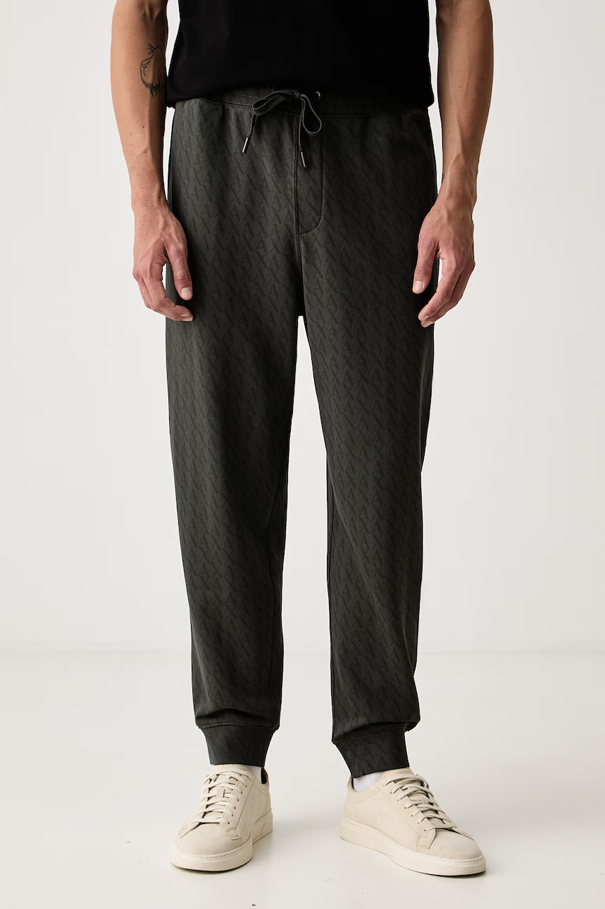 Armani Exchange pantaloni de trening pentru bărbați din bumbac