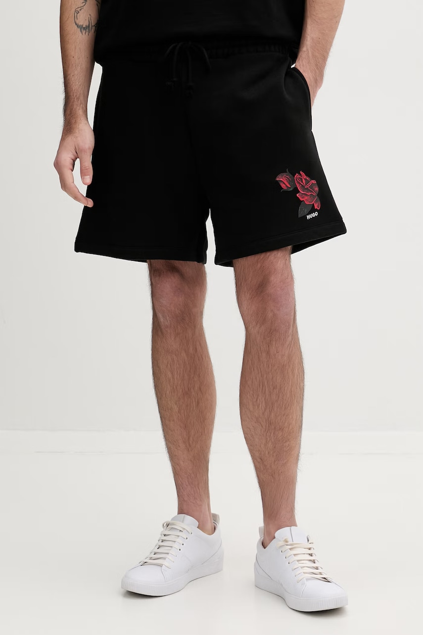 Ανδρικά σορτς hugo σε μαυρο