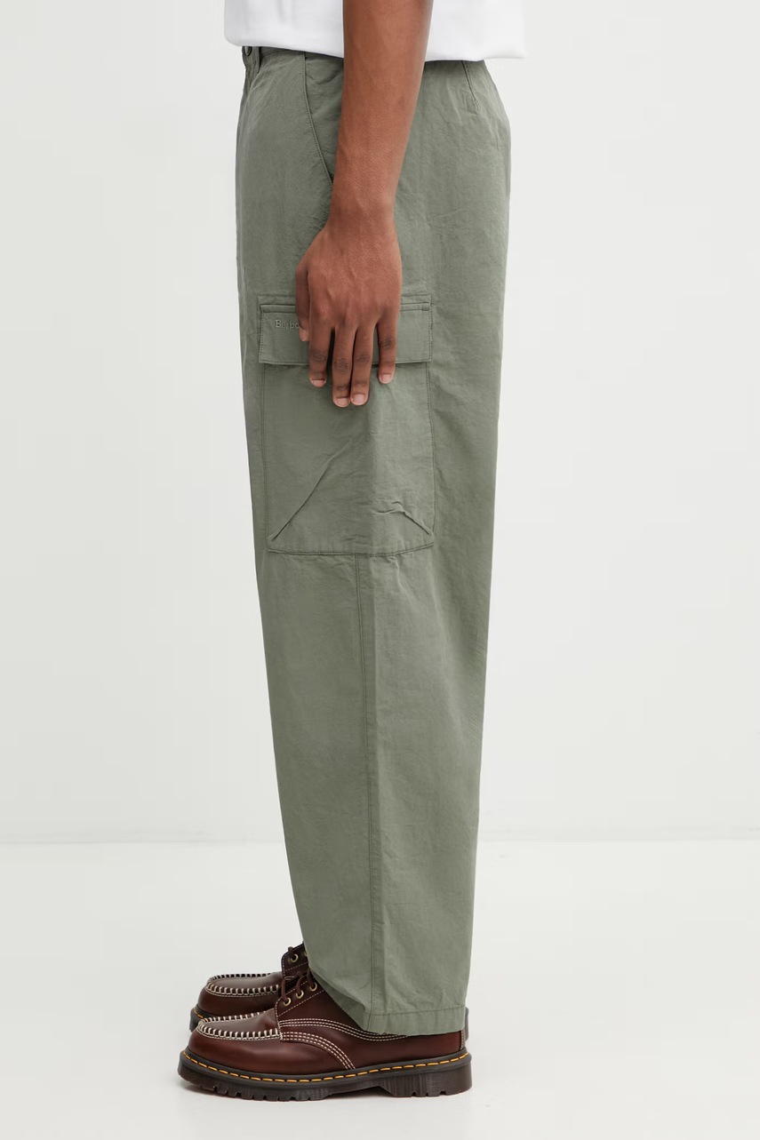 Barbour MTR0798OL52 spodnie cargo bawełniane męskie (zdjęcie 2)