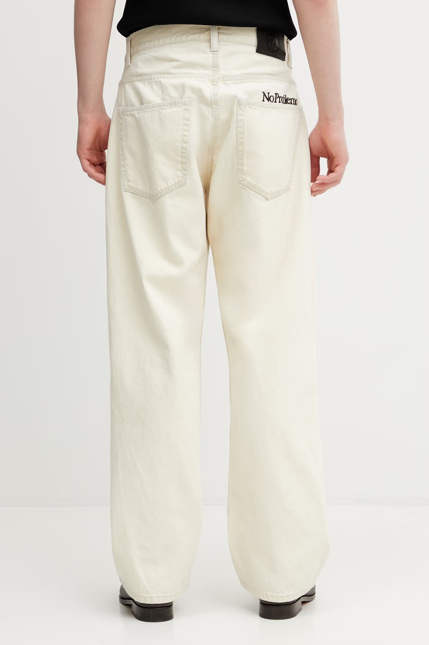 No Problemo Bleached Bagi jeansy relaxed fit męskie (zdjęcie 3)