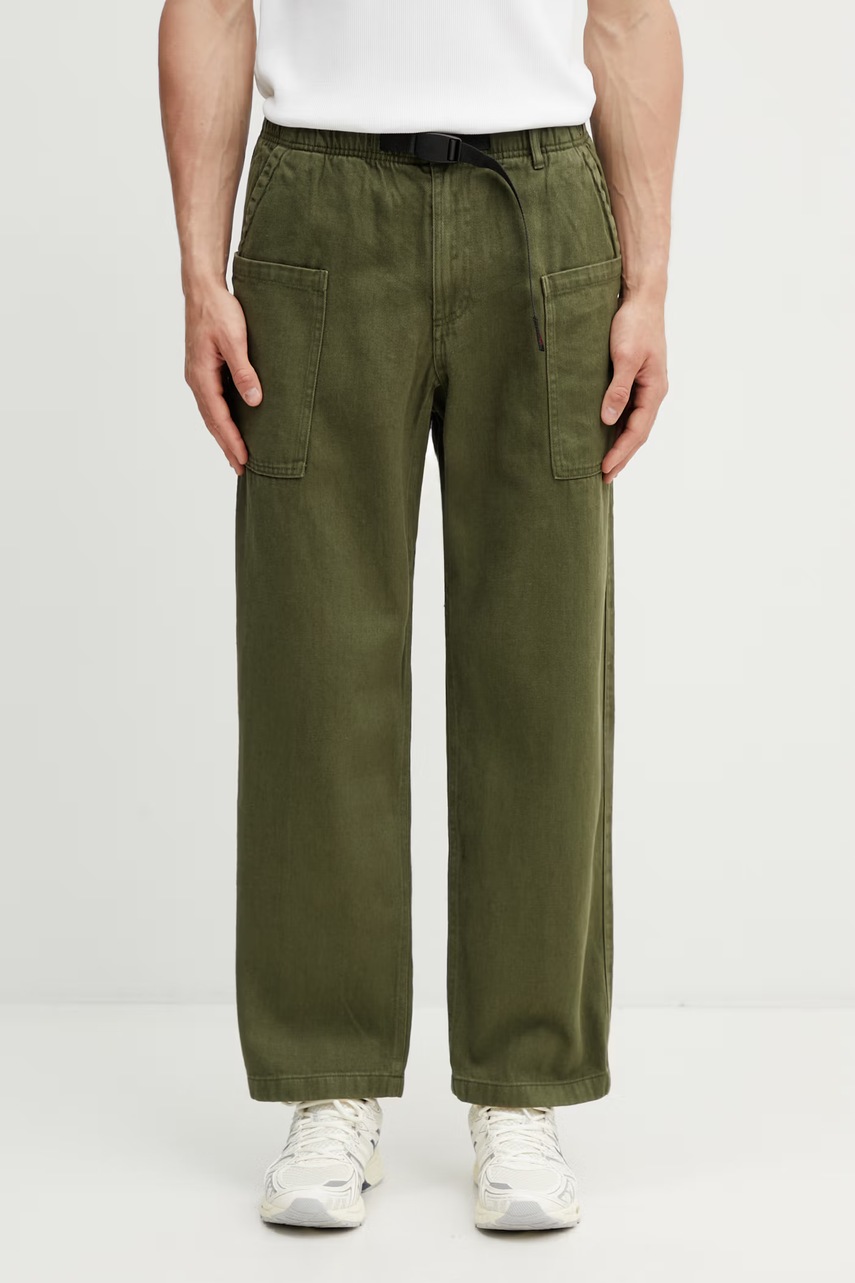 Gramicci HEMP RELAXED PANT pantaloni boyfriend cu bumbac pentru bărbați