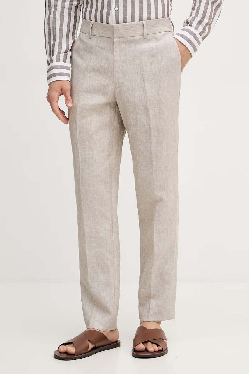 Michael Kors pantaloni bărbați din in