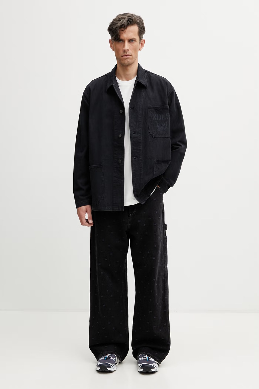 Needles jeansy relaxed fit męskie (zdjęcie 5)