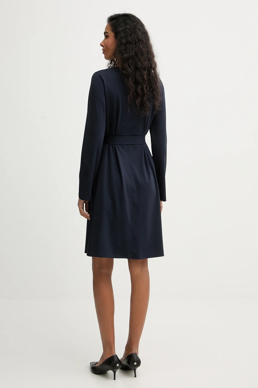 Сукня Weekend Max Mara TALAMO колір синій mini розкльошена 2615621011600