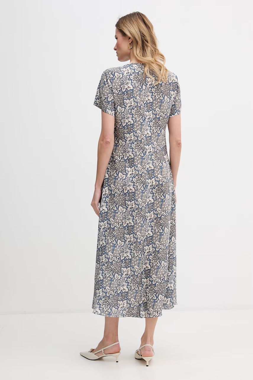 Hodvábne šaty Weekend Max Mara CRESPO