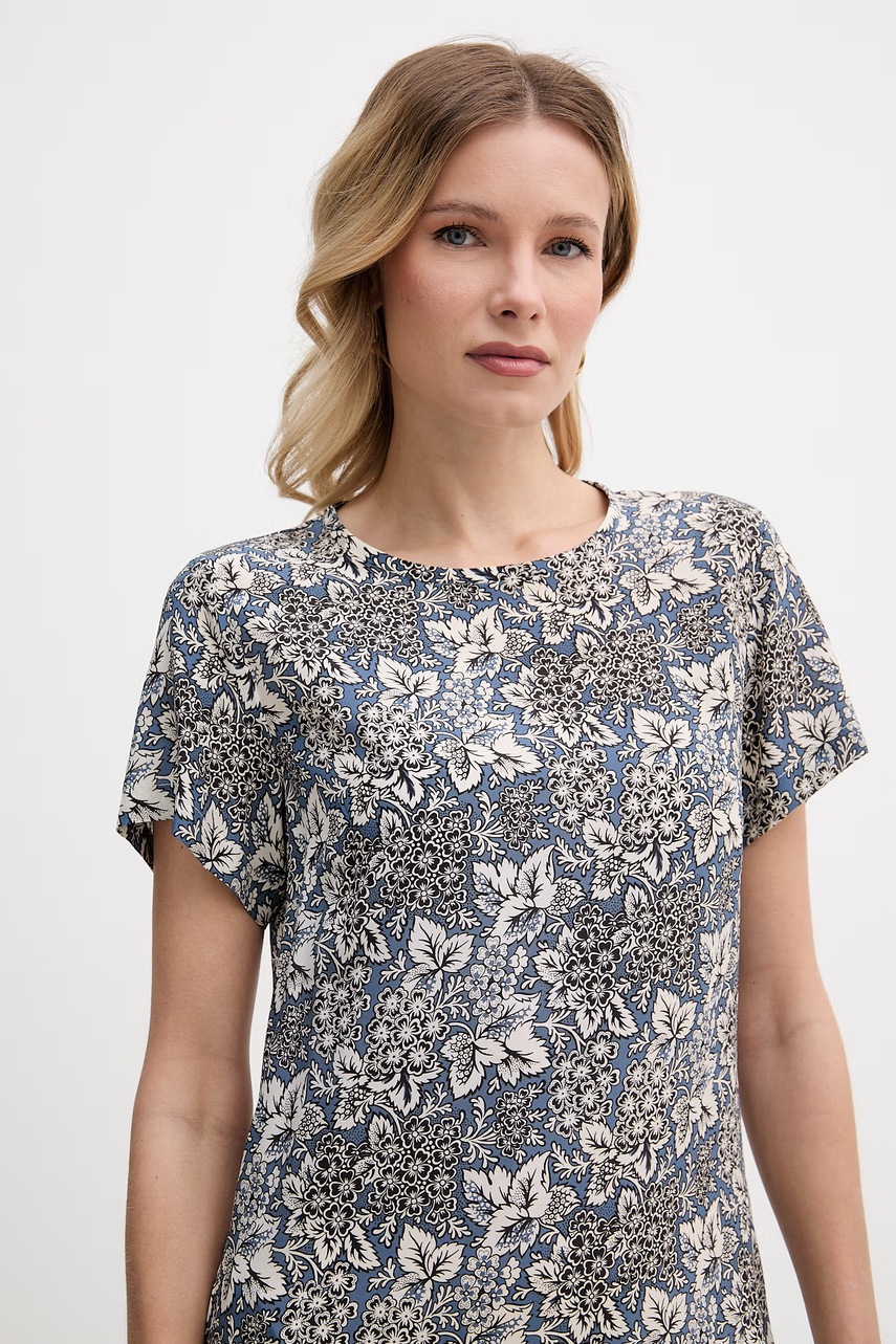 Шовкова сукня Weekend Max Mara CRESPO