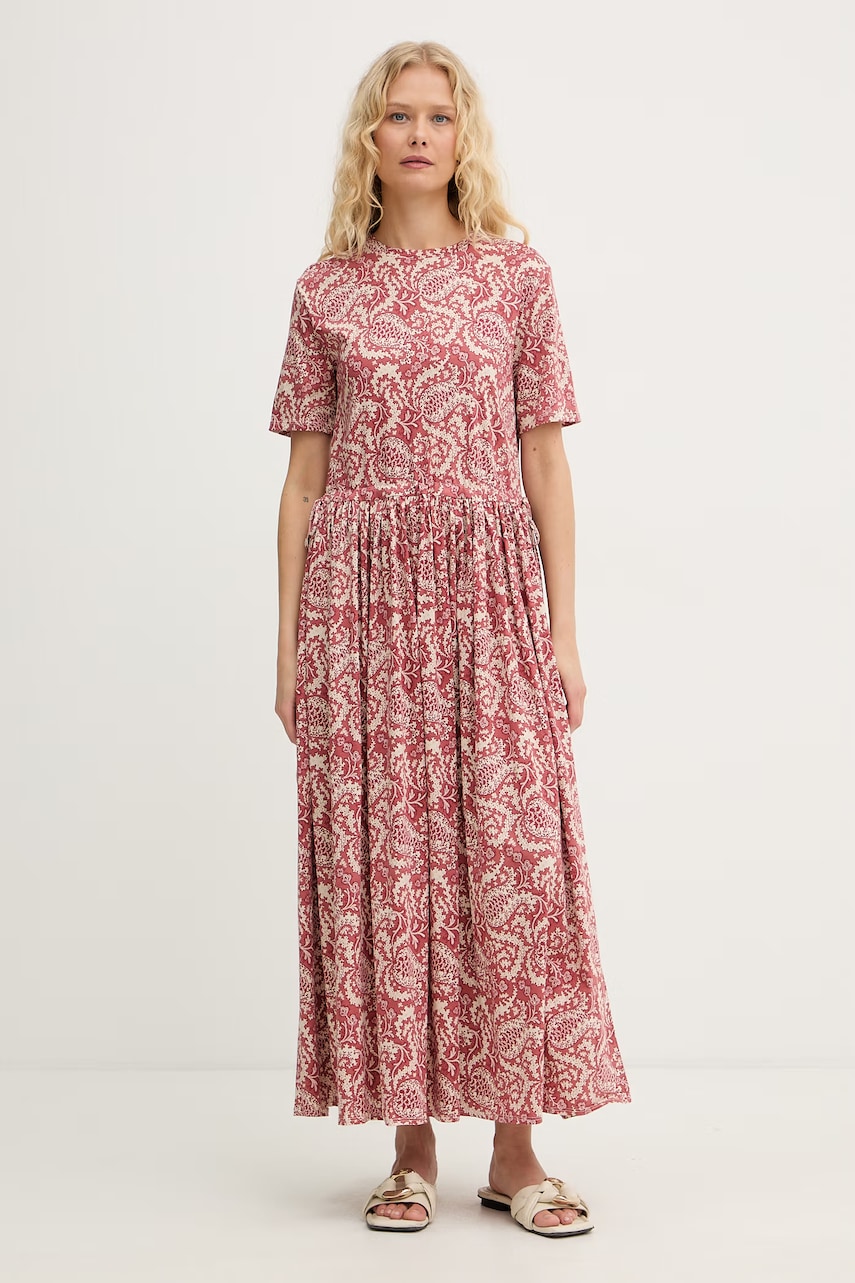 Weekend Max Mara φόρεμα βαμβακερό FASCINO