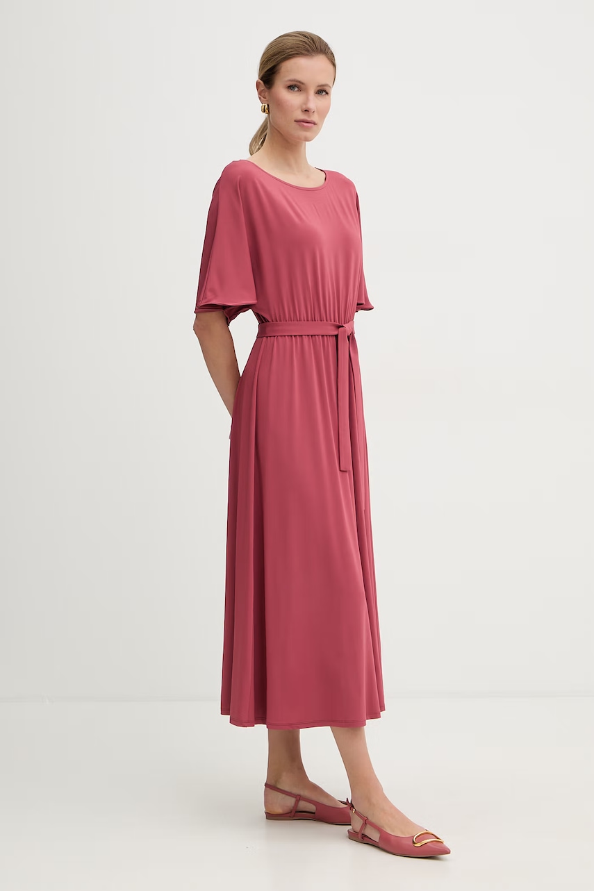Weekend Max Mara сукня з віскозою DIVO