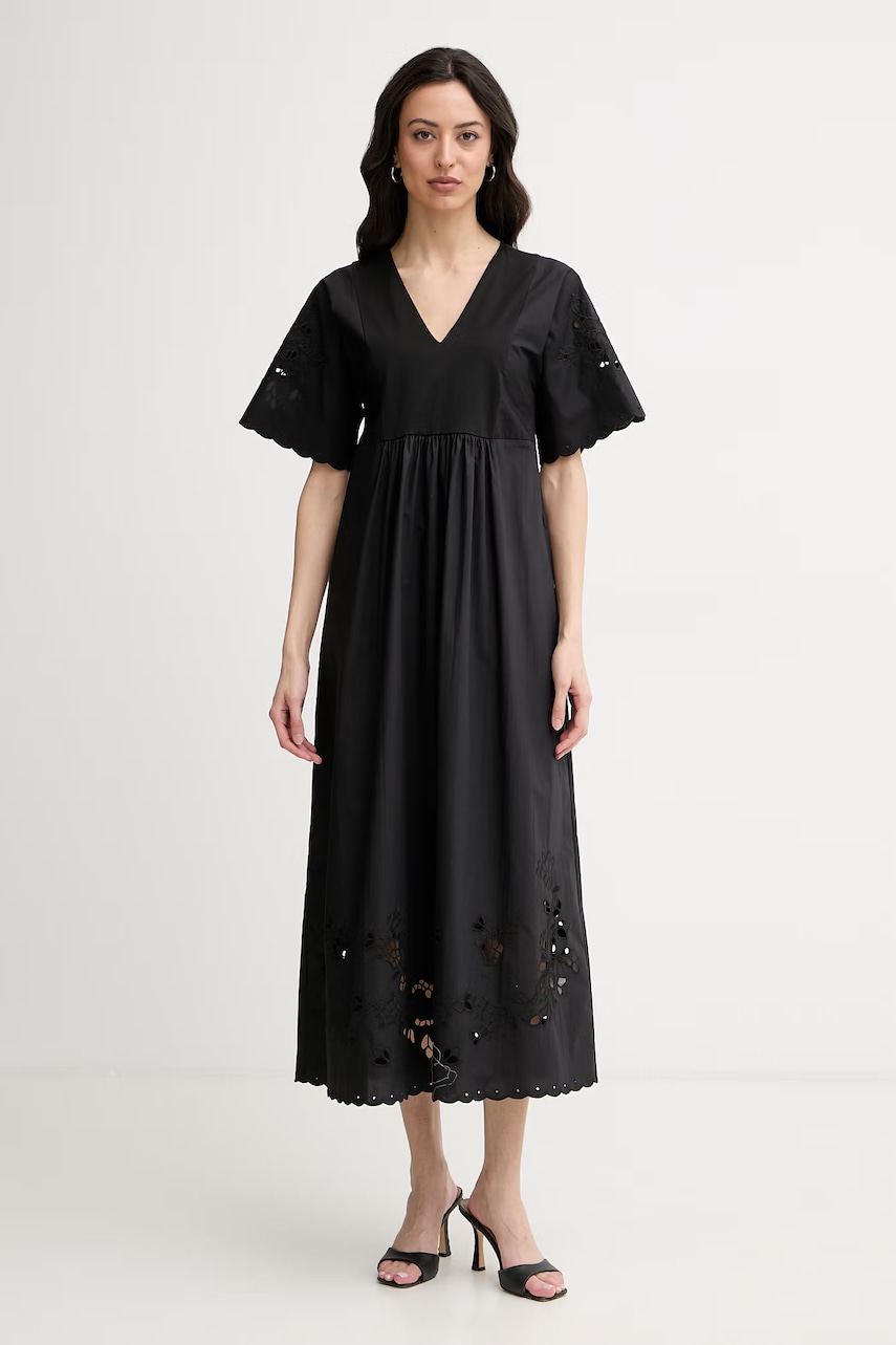 Weekend Max Mara καλοκαιρινό φόρεμα βαμβακερό TARTUFO