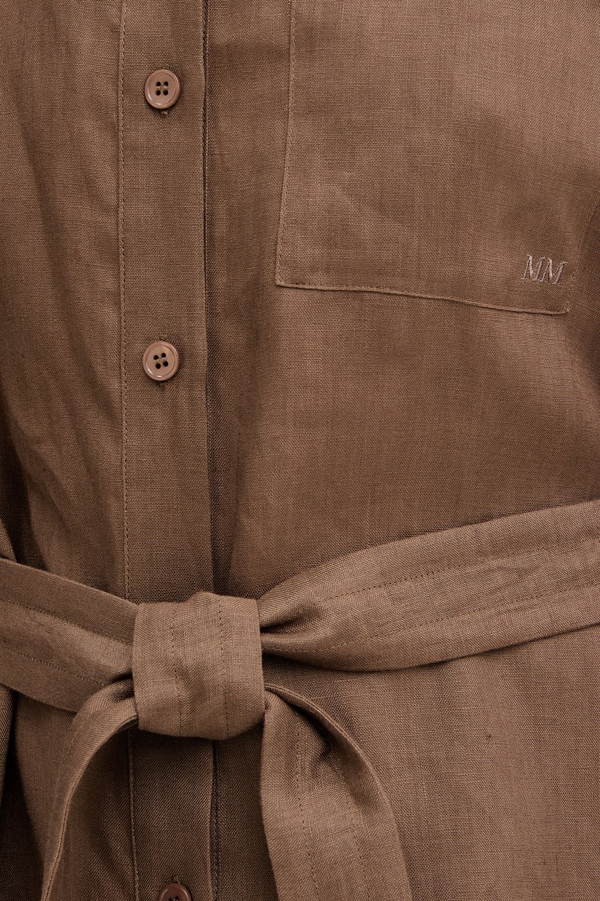 MM by Max Mara літня сукня лляна TABELLA