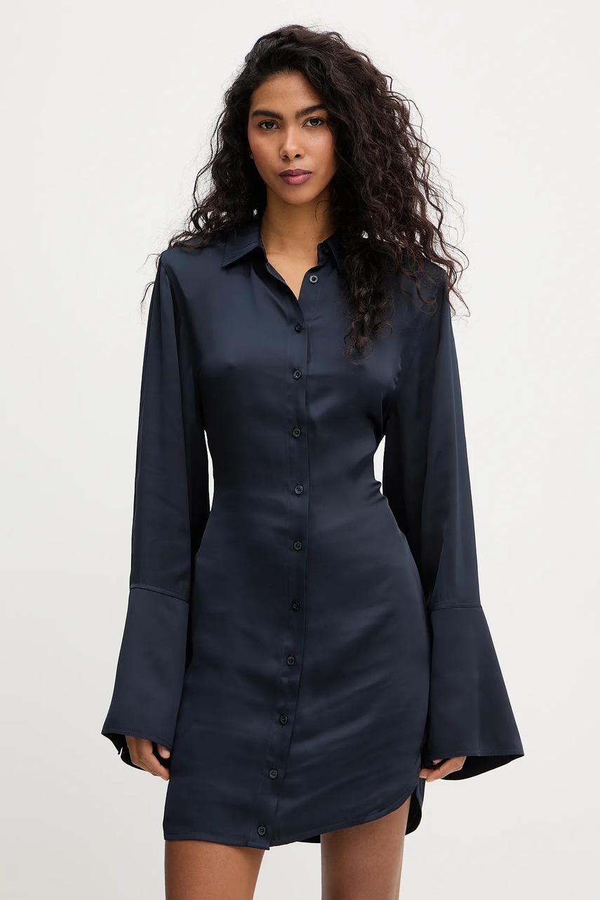 Сукня Rotate колір синій mini пряма 1151082318