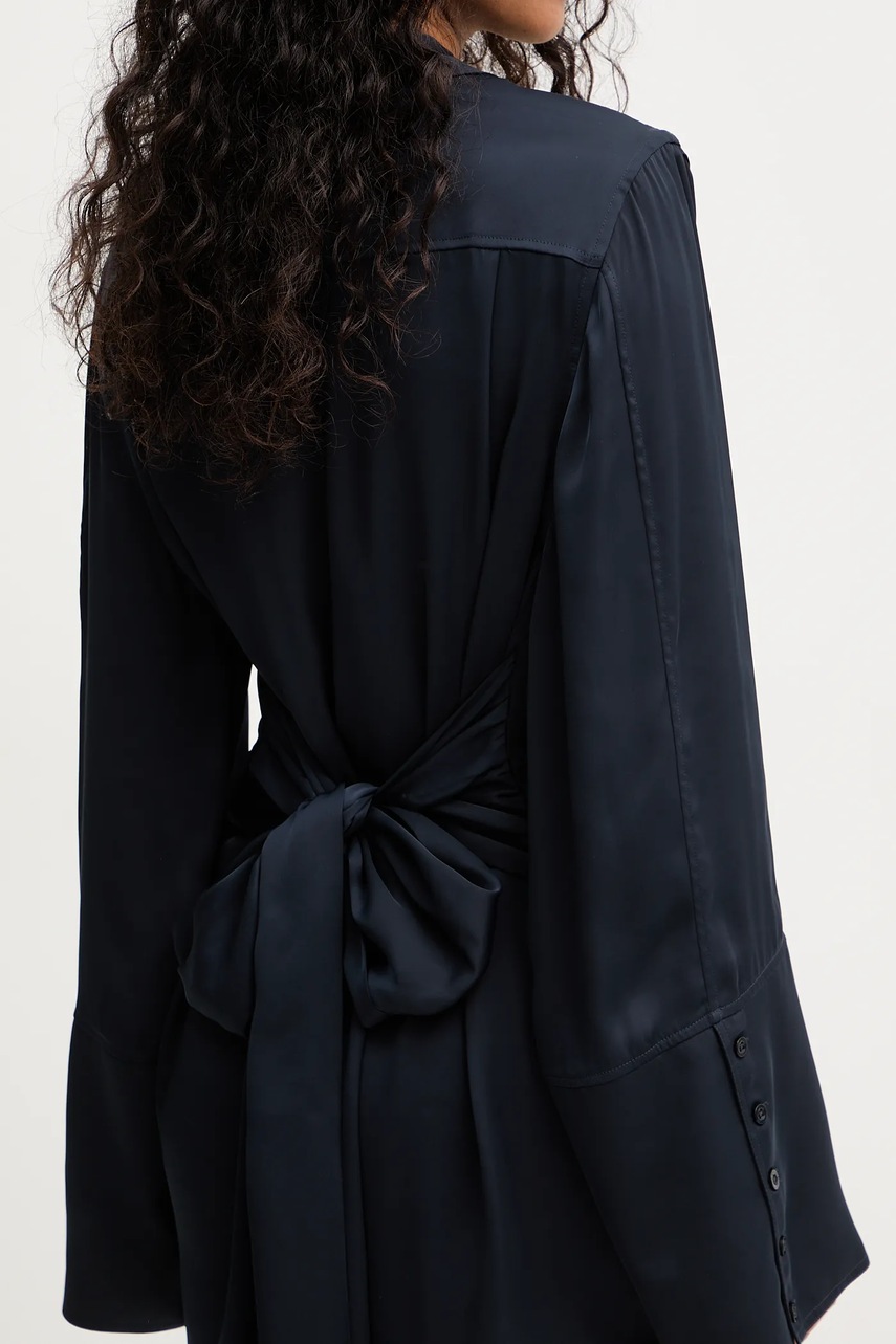 Сукня Rotate колір синій mini пряма 1151082318