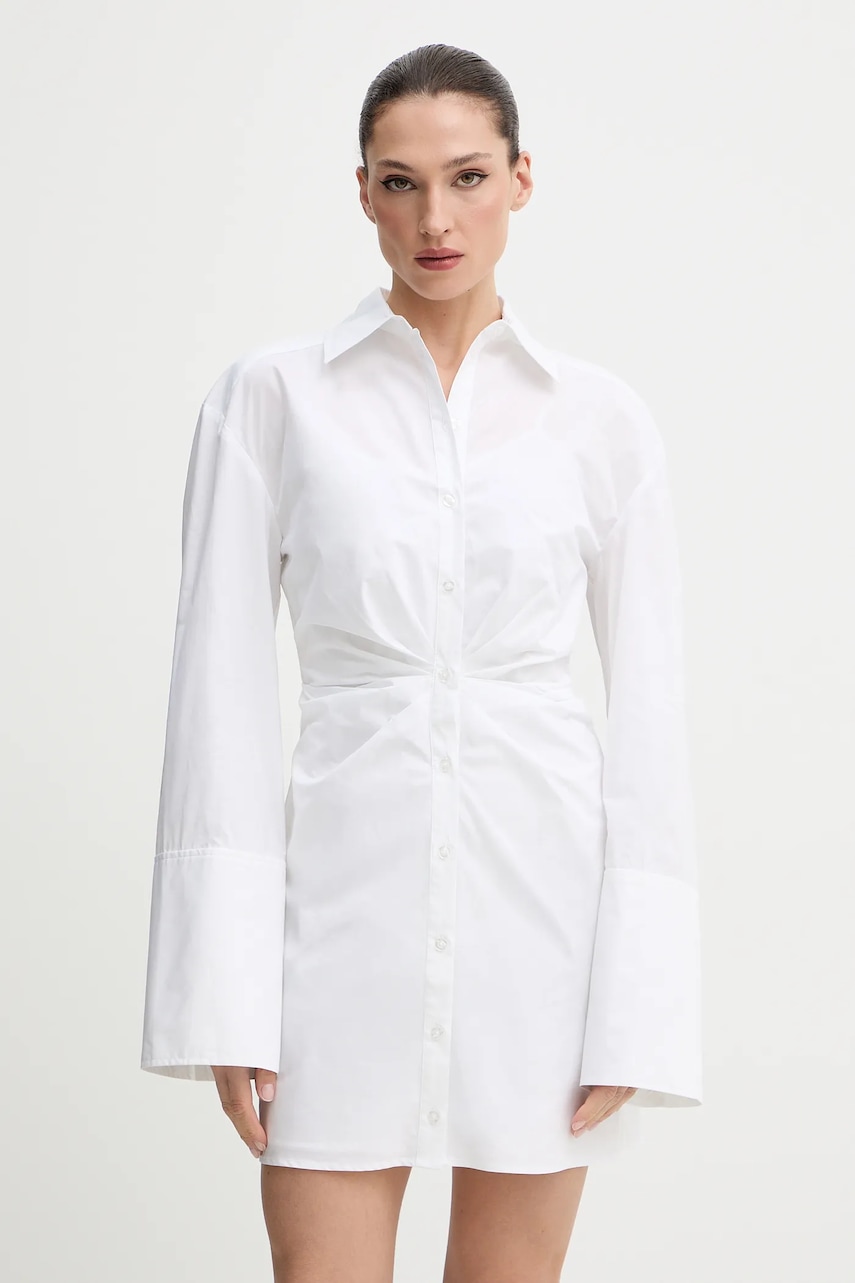 Rotate rochie din bumbac