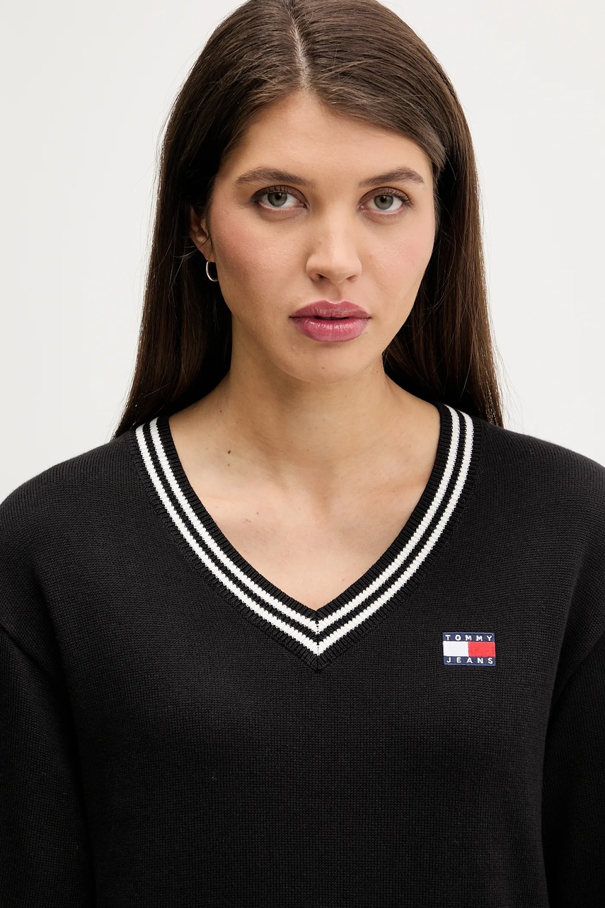 Bavlnené šaty Tommy Jeans