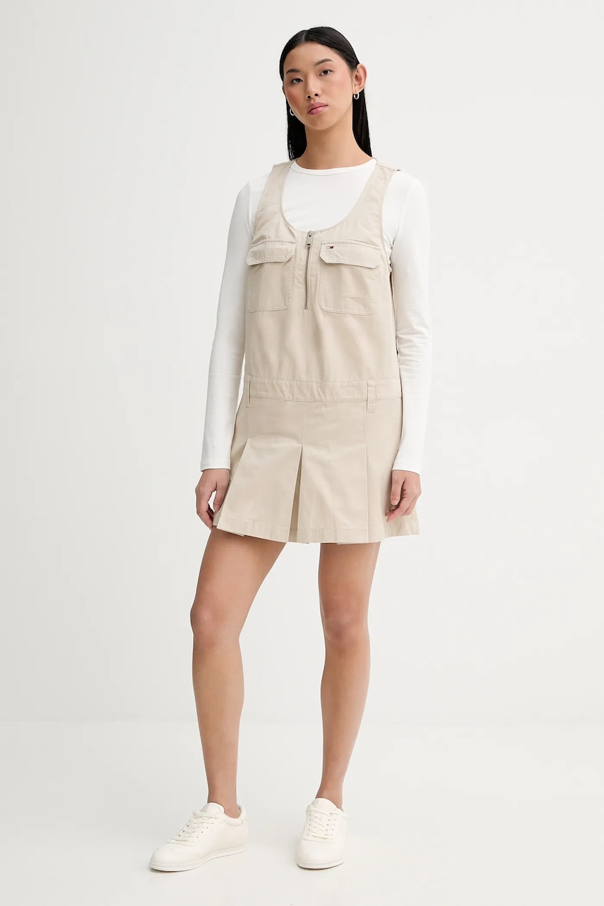 Bavlnené šaty Tommy Jeans