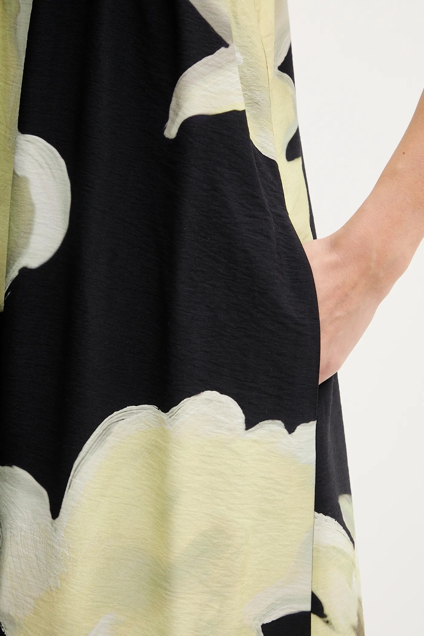 Сукня Stine Goya колір чорний midi пряма SG-PS26-D207-2450