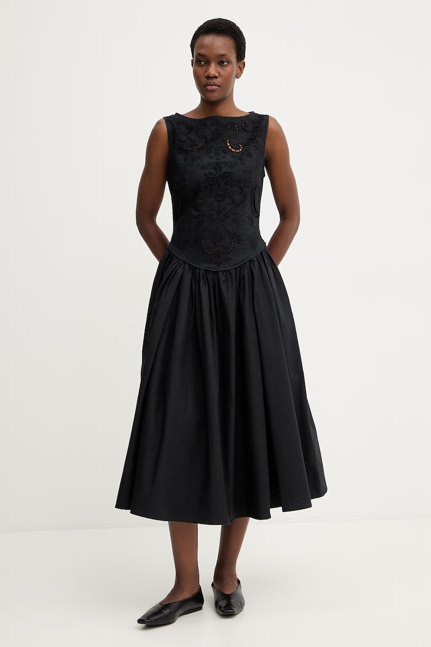 Stine Goya rochie din bumbac