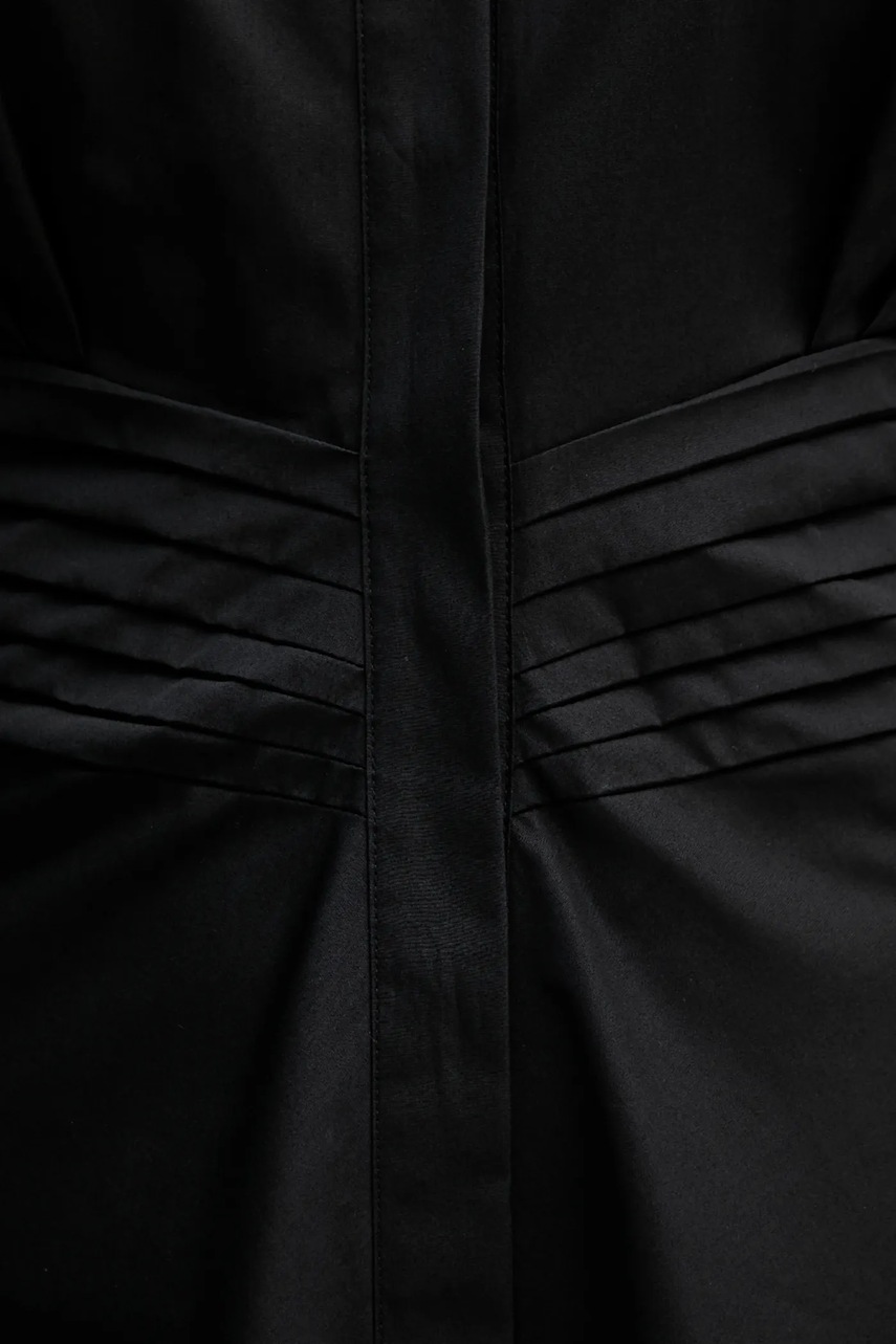 Бавовняна сукня BOSS Drepil