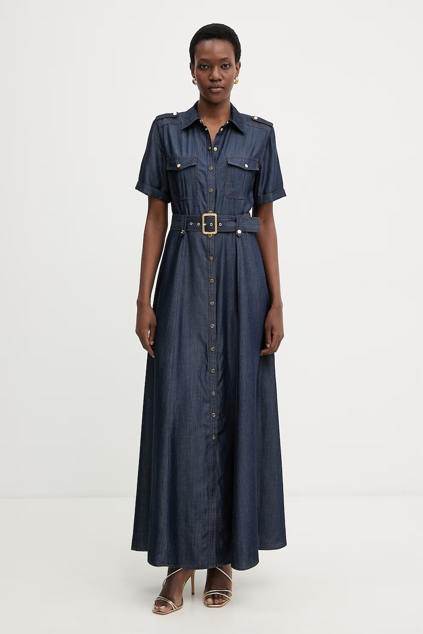 Marciano by Guess rochie evazată cu lyocell KAT