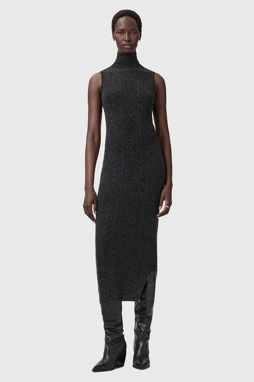 Сукня і кардиган з додаванням вовни AllSaints