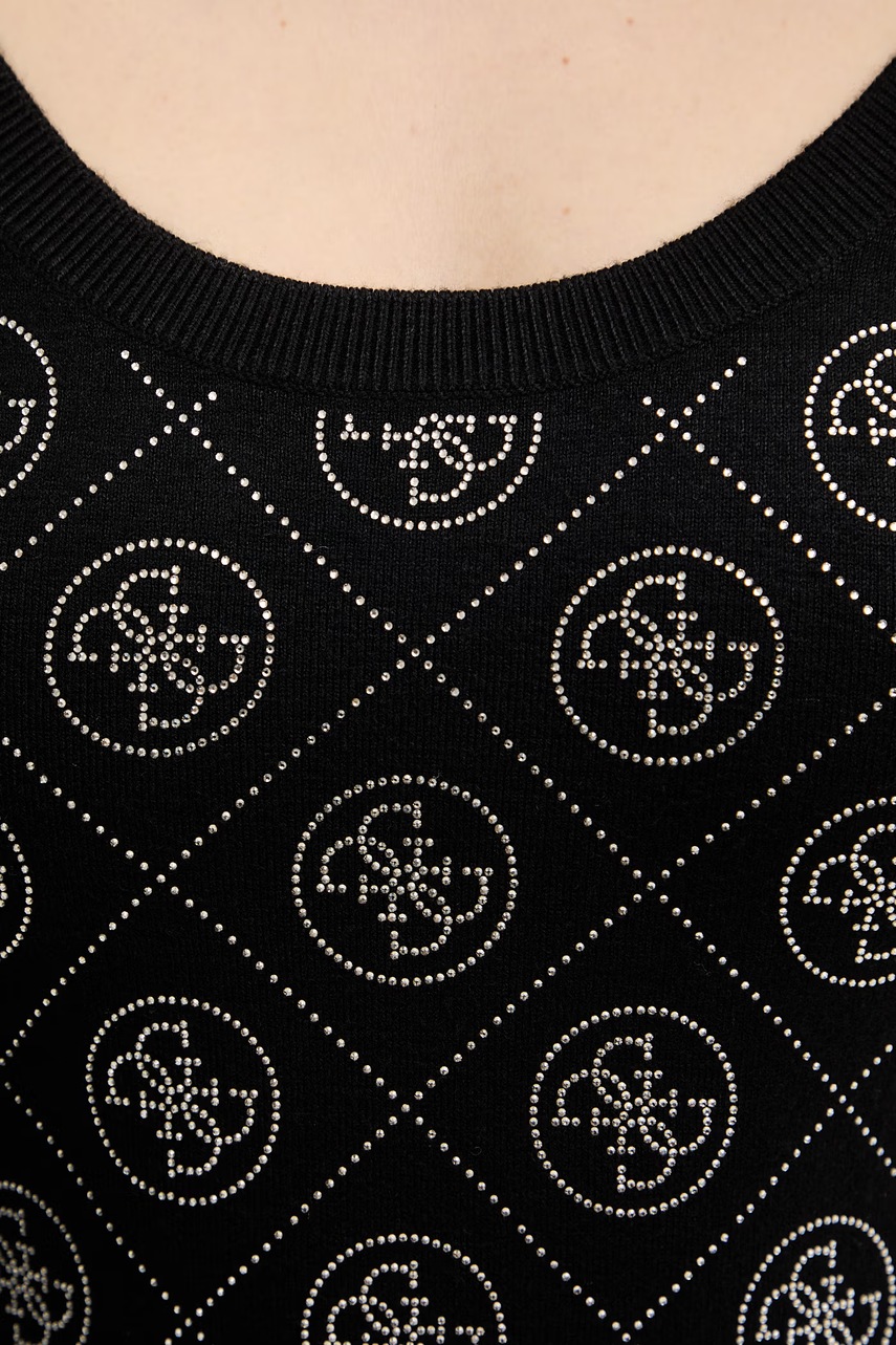 Šaty z vlněné směsi Guess 4G (obrázek 5)