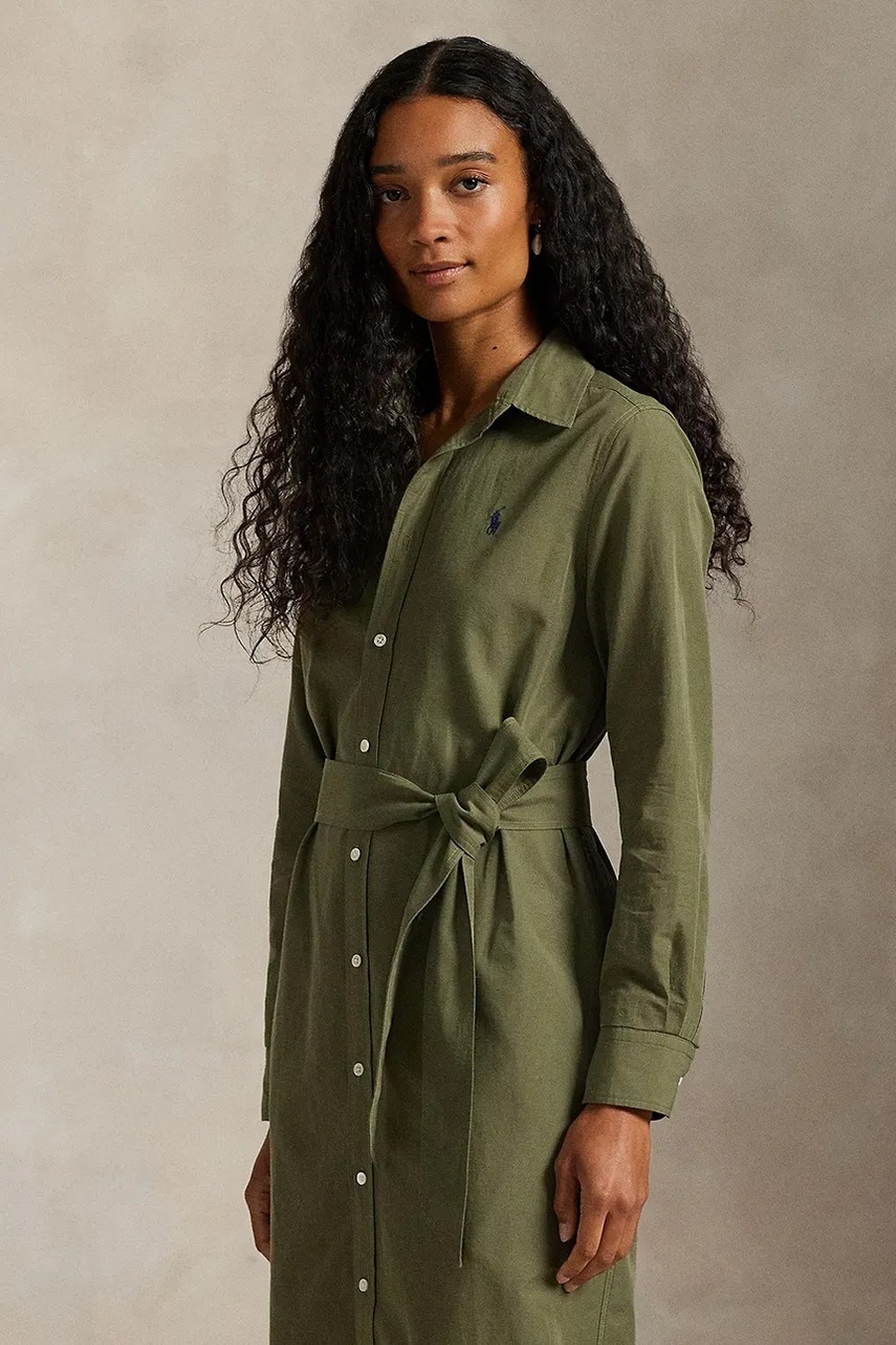 Сукня з додаванням льону Polo Ralph Lauren