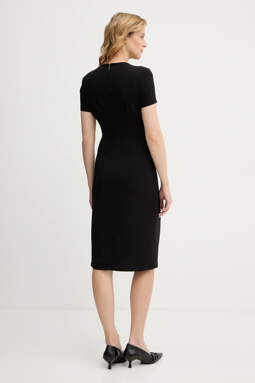 Сукня Calvin Klein колір чорний mini облягаюча LV044E048G