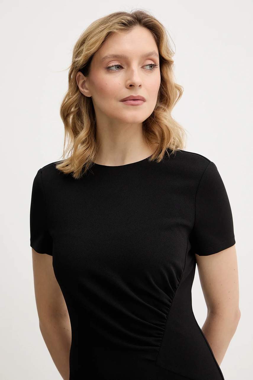 Сукня Calvin Klein колір чорний mini облягаюча LV044E048G