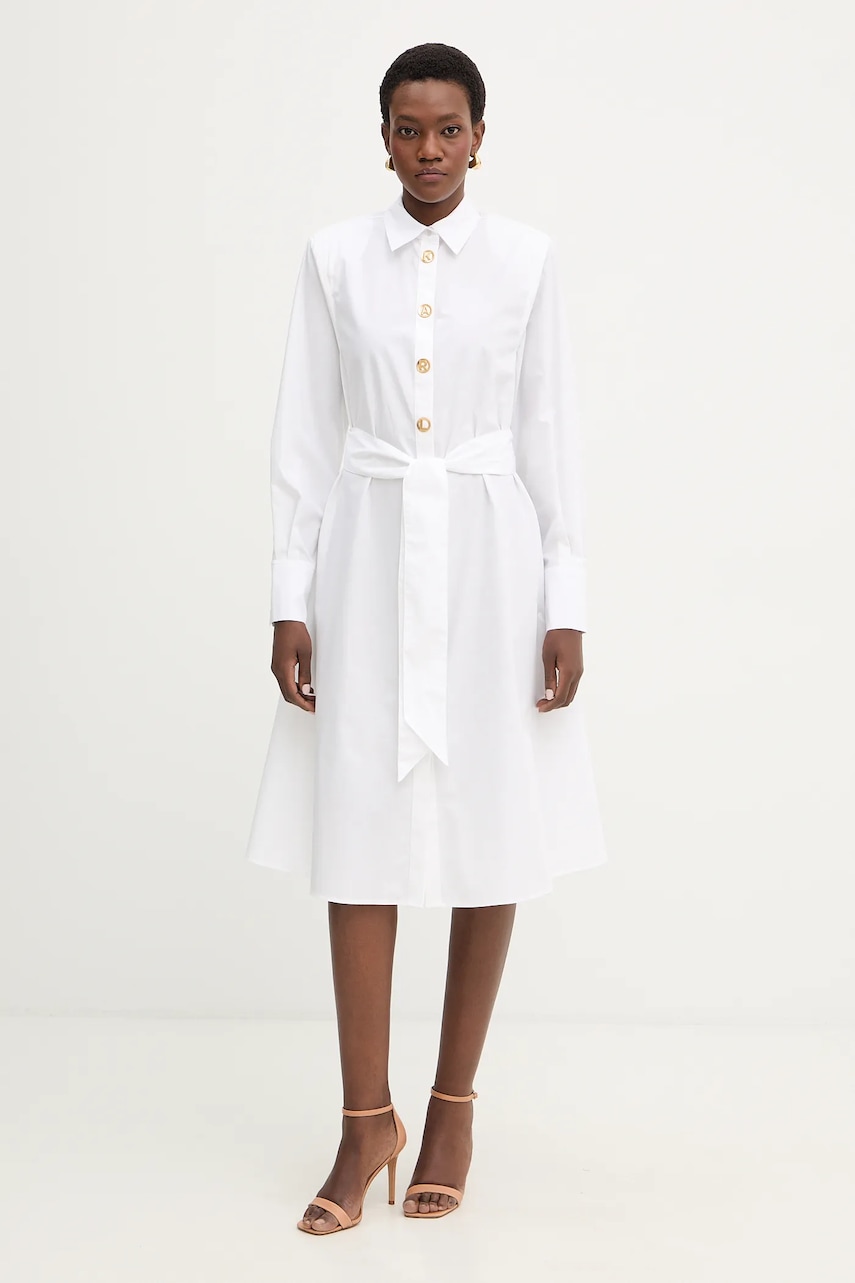 Βαμβακερό φόρεμα Karl Lagerfeld