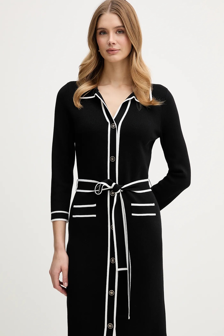 Сукня Joseph Ribkoff колір чорний midi пряма 261944