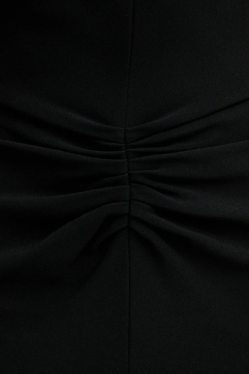 Сукня Victoria Beckham колір чорний mini розкльошена 1325WDR006087C