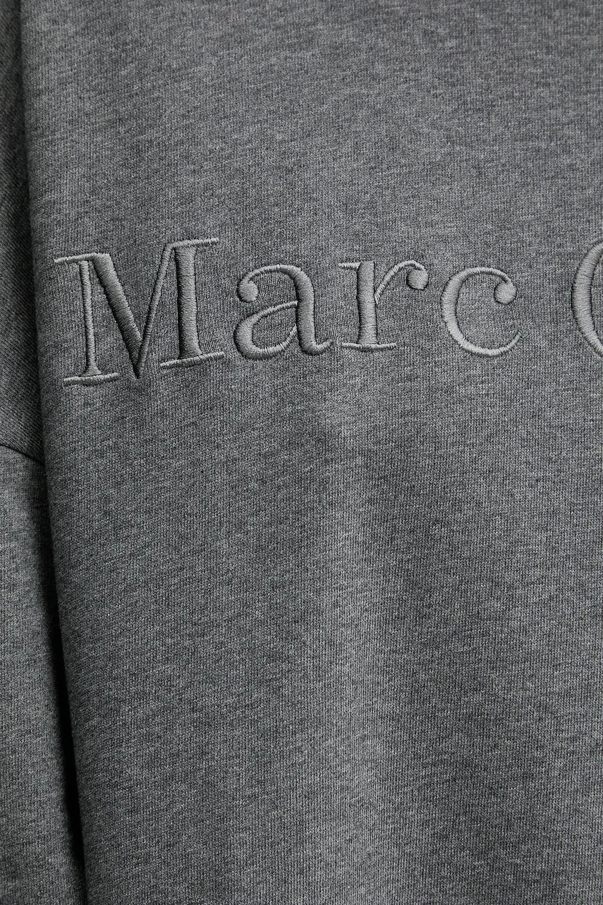 Бавовняна сукня Marc O'Polo колір сірий mini oversize 600407359001