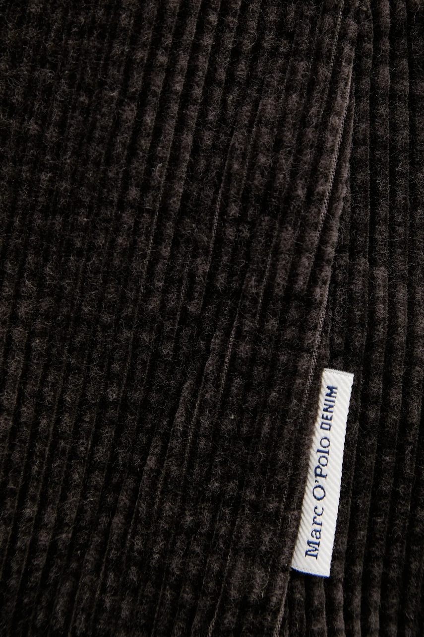 Вельветова сукня Marc O'Polo колір коричневий mini пряма 5000007458