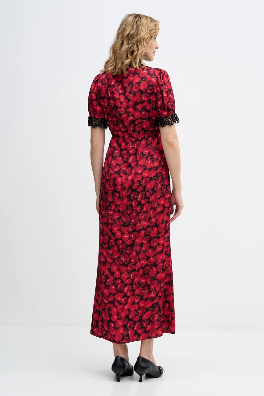 Сукня Never Fully Dressed Cherry Lyla колір червоний maxi пряма NFDDR3187