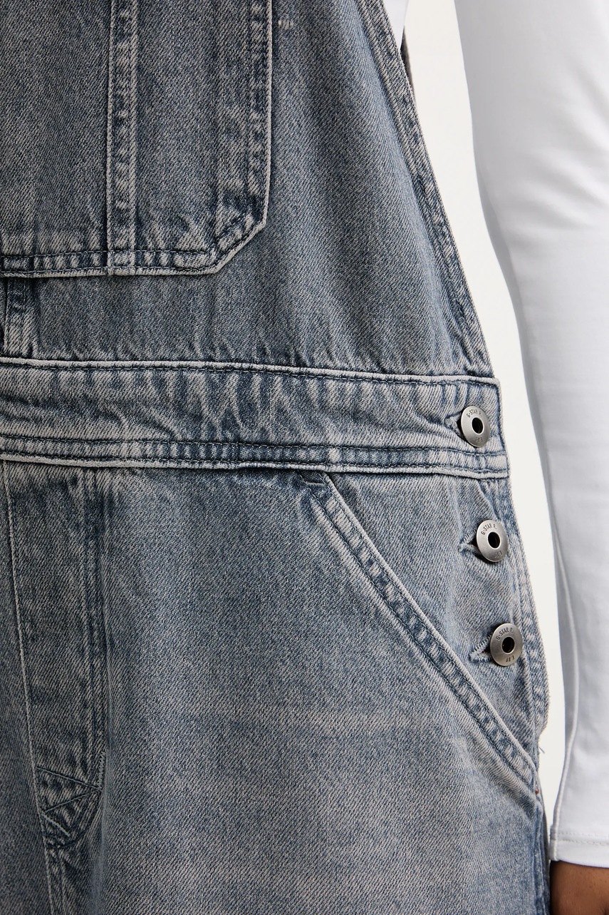 Джинсова сукня G-Star Carpenter Dungaree maxi пряма D27931-D943