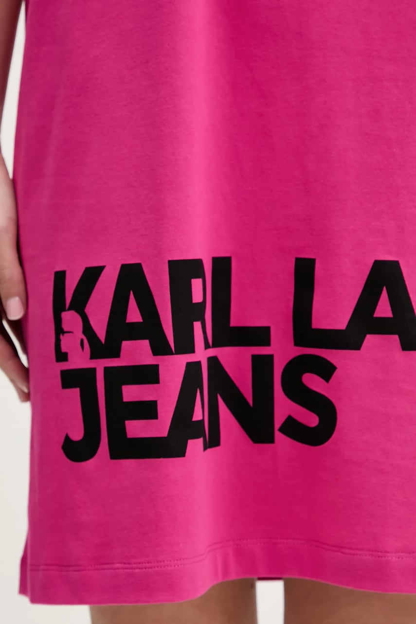 Karl Lagerfeld Jeans šaty bavlnené
