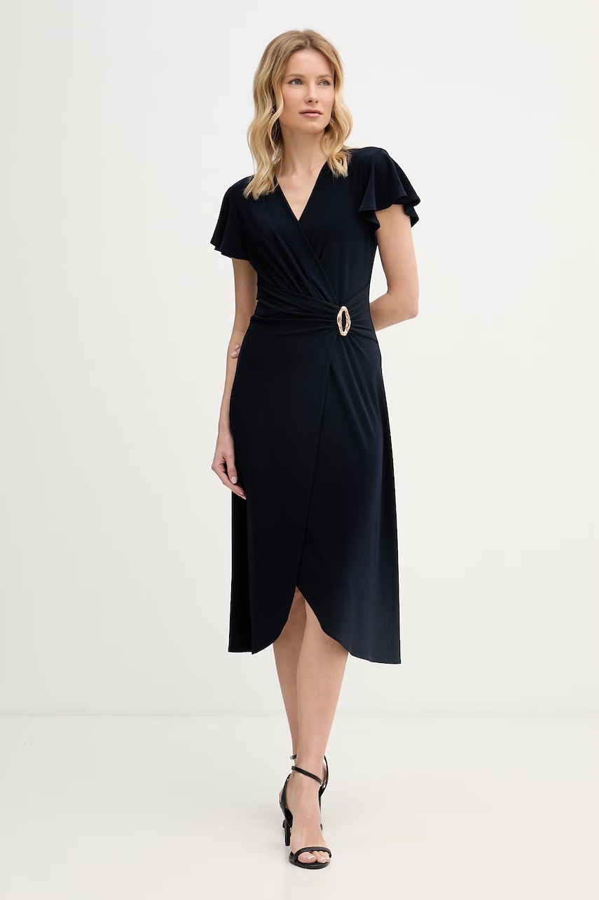 Joseph Ribkoff φόρεμα 262140 σκούρο μπλε 42,44,40,48,46,34